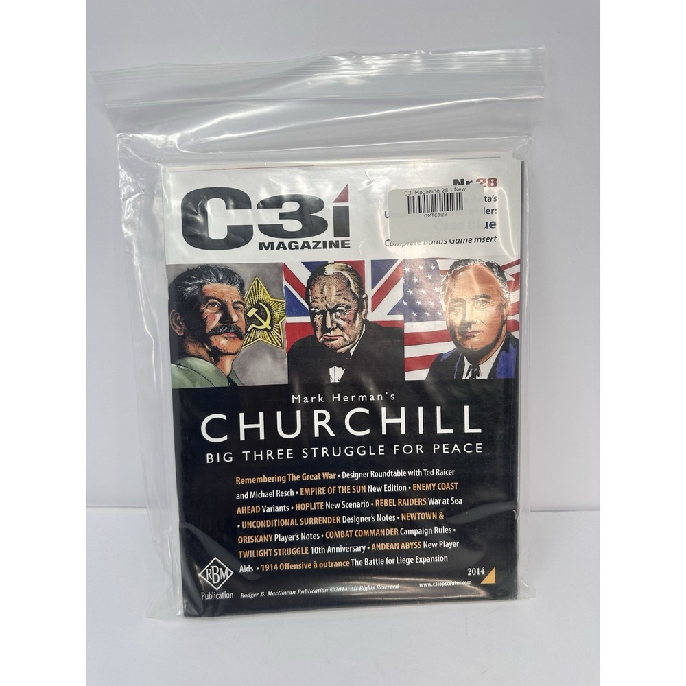 C3i #28 GMT Churchill Cover All InsertsCase Blue Module & Liege Expan NEW